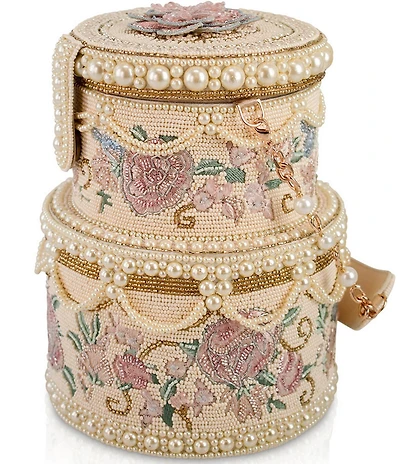 Mary Frances Top This Beaded Vintage Wedding Cake Bag