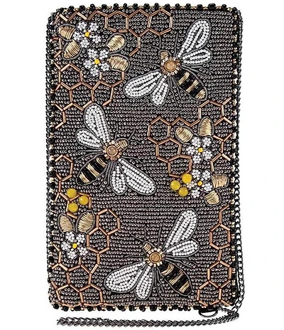 Mary Frances Bee Awesome Beaded Crossbody Phone Bag