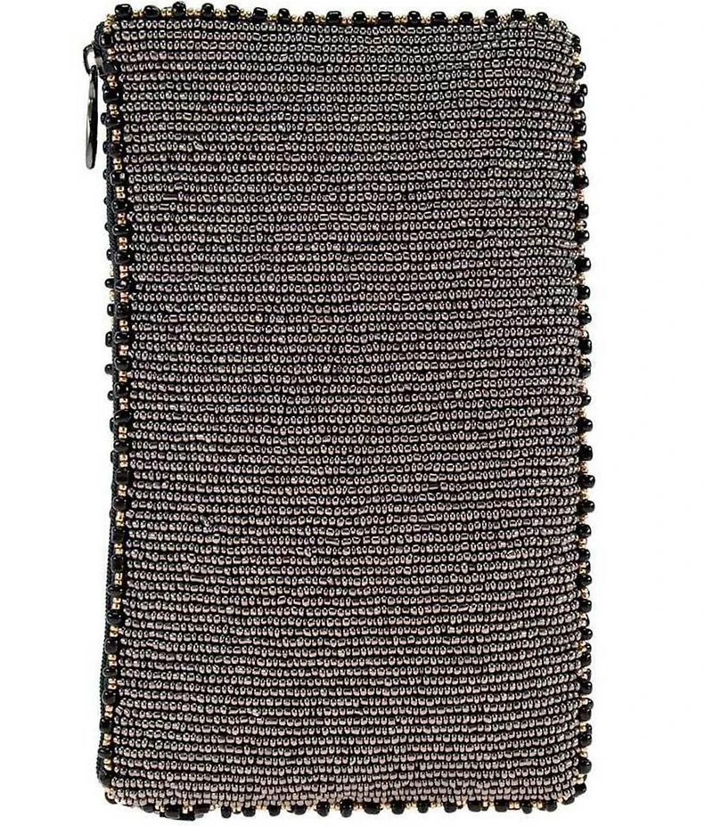 Mary Frances Bee Awesome Beaded Crossbody Phone Bag