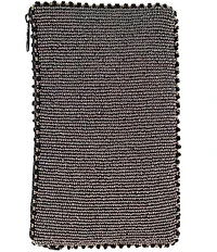 Mary Frances Bee Awesome Beaded Crossbody Phone Bag