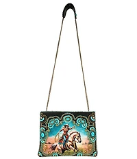 Mary Frances Cowgirl Beaded Western Crossbody Bag