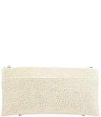 Mary Frances Fancy Bow Beaded Crossbody Clutch