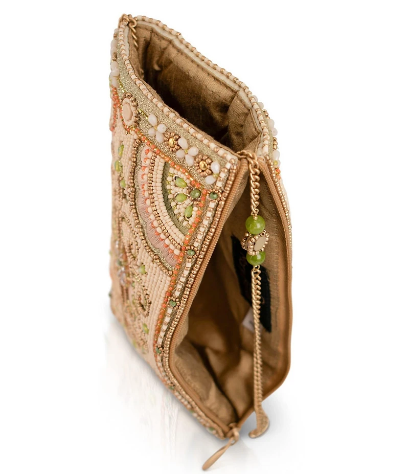 Mary Frances Gentle Touch Beaded Versatile Crossbody Bag