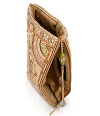 Mary Frances Gentle Touch Beaded Versatile Crossbody Bag