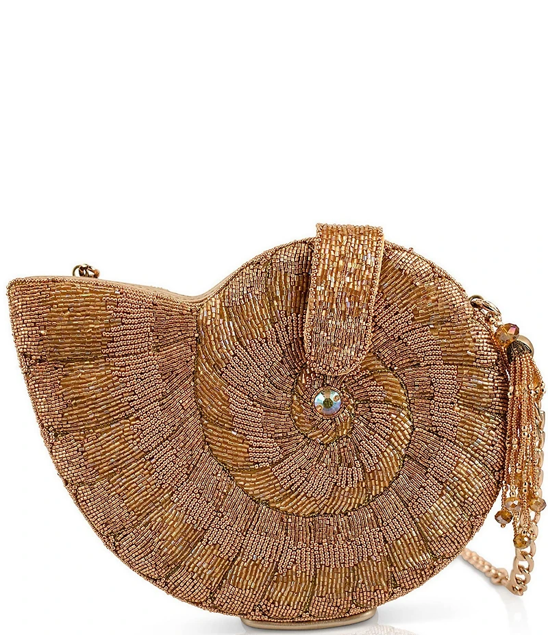 Mary Frances Gold Coast Sea Shell Crossbdoy Bag