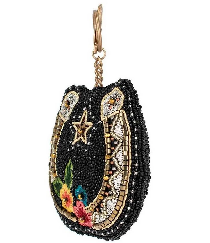 Mary Frances Good Luck Horse Shoe Novelty Clip-On Coin Purse