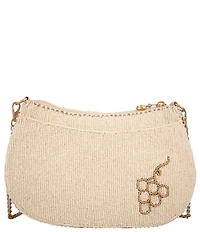 Mary Frances Grape Escape Wine Glass Beaded Bag