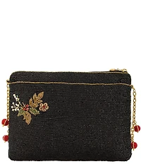 Mary Frances Holiday Magic Beaded Rhinestoned Crossbody Bag