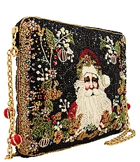 Mary Frances Holiday Magic Beaded Rhinestoned Crossbody Bag