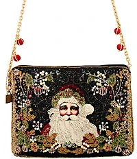 Mary Frances Holiday Magic Beaded Rhinestoned Crossbody Bag