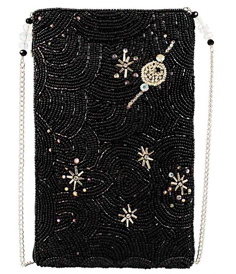 Mary Frances Holidaze Cocktail Rhinestoned Crossbody Clutch Bag