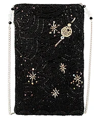 Mary Frances Holidaze Cocktail Rhinestoned Crossbody Clutch Bag