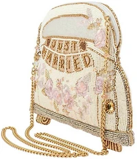 Mary Frances Just Married Beaded Car Crossbody Bag