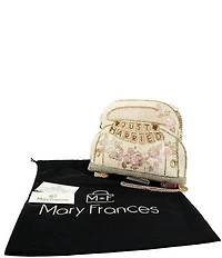 Mary Frances Just Married Beaded Car Crossbody Bag