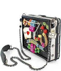 Mary Frances Lady Luck Beaded Crossbody Bag