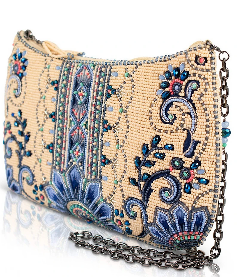 Mary Frances Mediterranean Mood Beaded Crossbody Bag