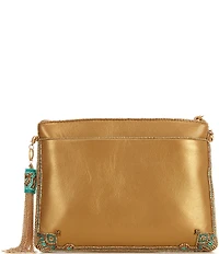 Mary Frances New Day Beaded Western Crossbody Bag