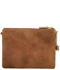 Mary Frances On the Range Western Beaded Leather Mini Crossbody Bag