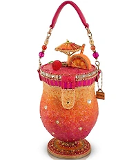 Mary Frances Paradise Punch Tropical Drink Top Handle Bag