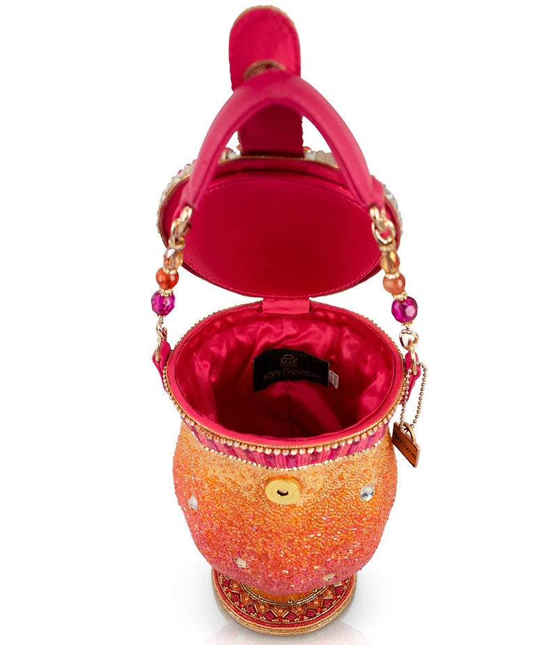 Mary Frances Paradise Punch Tropical Drink Top Handle Bag