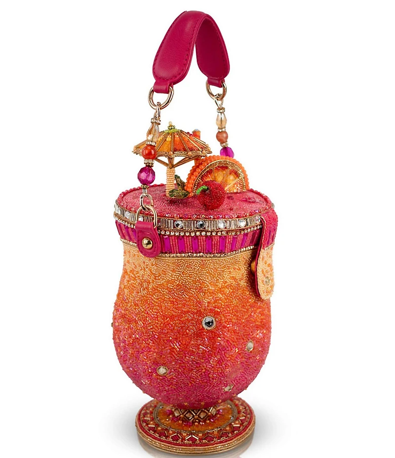 Mary Frances Paradise Punch Tropical Drink Top Handle Bag