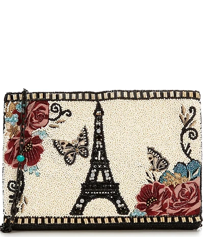 Mary Frances Parisian Beaded Crossbody Bag