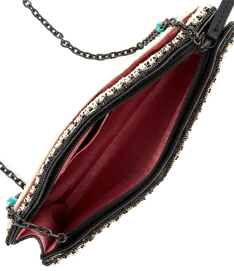 Mary Frances Parisian Beaded Crossbody Bag