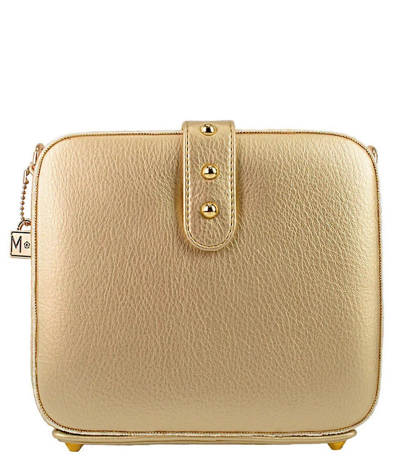 Mary Frances Poinsettia Beaded Jeweled Crossbody Bag