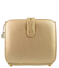 Mary Frances Poinsettia Beaded Jeweled Crossbody Bag