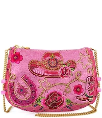 Mary Frances Rodeo Drive Beaded Crossbody Bag