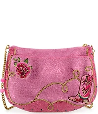 Mary Frances Rodeo Drive Beaded Crossbody Bag