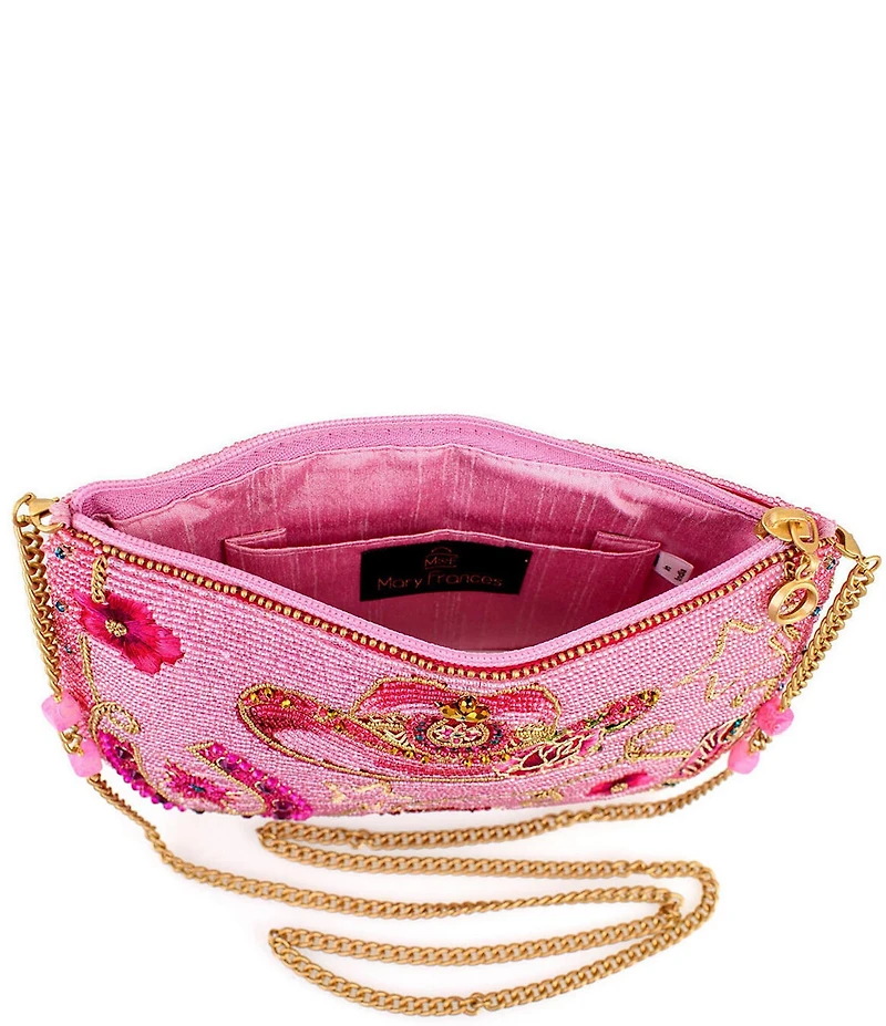 Mary Frances Rodeo Drive Beaded Crossbody Bag