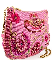 Mary Frances Rodeo Drive Beaded Crossbody Bag