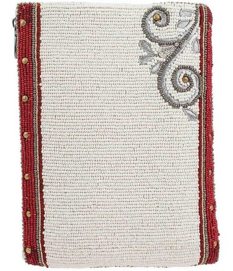 Mary Frances Royal Bee Mini Beaded Crossbody Bag