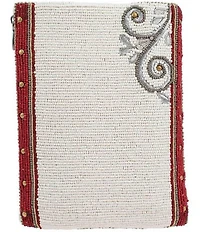Mary Frances Royal Bee Mini Beaded Crossbody Bag