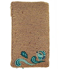 Mary Frances Sail Away Beaded Crossbody Phone Bag