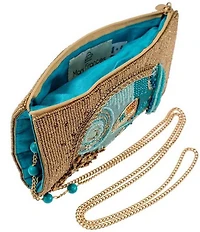 Mary Frances Sail Away Beaded Crossbody Phone Bag