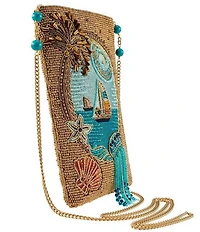 Mary Frances Sail Away Beaded Crossbody Phone Bag