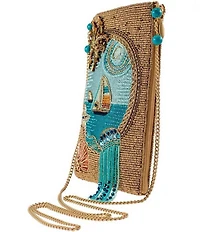 Mary Frances Sail Away Beaded Crossbody Phone Bag