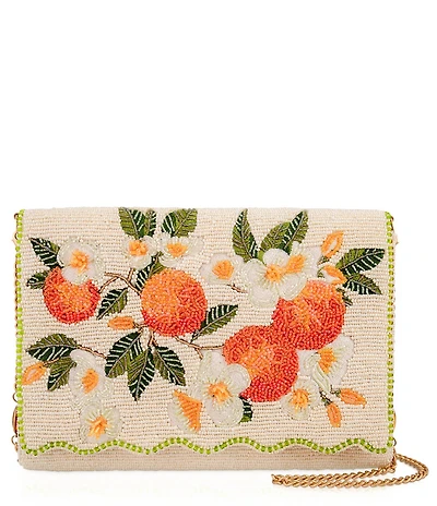 Mary Frances Sun Kissed Citrus Beaded Bag
