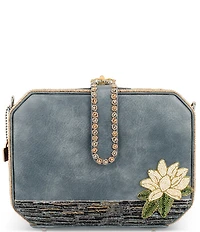 Mary Frances Swan Princess Beaded Crossbody Bag