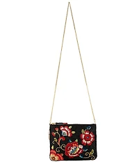 Mary Frances The Seduction Floral Beaded Crossbody Bag