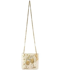 Mary Frances Toast Of The Town Beaded Crossbody Bag