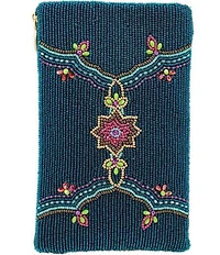 Mary Frances Venice Beaded Crossbody Phone Bag