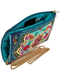 Mary Frances Venice Beaded Crossbody Phone Bag