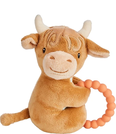 Mary Meyer Hetty Highland Cow Teether Rattle