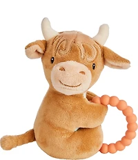 Mary Meyer Hetty Highland Cow Teether Rattle