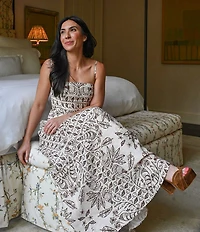 Mason's Daughter Ashtyn Maxi Printed A-Line Dress