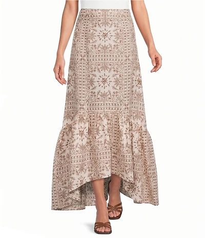 Mason's Daughter Blythe Maxi Asymmetrical Skirt
