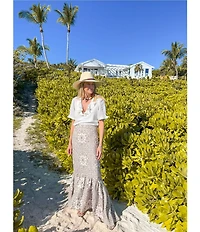 Mason's Daughter Blythe Maxi Asymmetrical Skirt